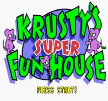 Image n° 4 - screenshots  : Krusty's Super Fun House